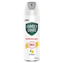 Family Guard Brand Disinfectant Spray, Kills 99.9% of Germs, Disinfects and Works on Odours, Citrus, 496g