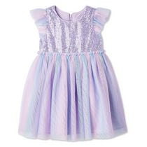 George Toddler Girls' Sequin Mesh Dress