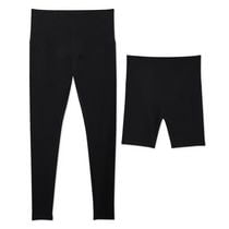 Lot de 2 morceaux avec legging et short de vélo Paisley Sky Maternité