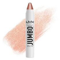 NYX PROFESSIONAL MAKEUP, Jumbo Multi-Use Face Stick, Highlighter, Pearl Finish, Vegan Formula - Blueberry Muffin, Ultra-smooth, pearl finish stick highlighter