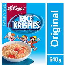 Céréales Kellogg's Rice Krispies originales, 640 g (format familial)