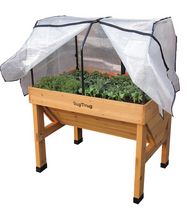 Frame and Greenhouse Cover for VegTrug Small Classic Raised Garden Bed Planter