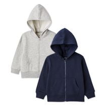Lot de 2 hauts à capuchon en molleton George collection non genrée pour tout-petits