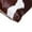 CHOCO & WHITE, variant on TORINO KOBE COWHIDE PILLOW 12"X20" 2-PACK