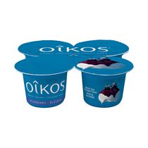 Oikos Yogourt Grec, Bleuets, 2% M.G., Fruits au fond