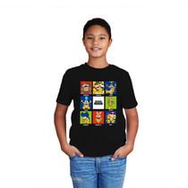 Super Mario Boys Bad Guy Box Short Sleeve T-Shirt