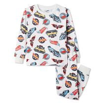 Hot Wheels Toddler Boys' Two Piece Pajama Set
