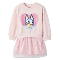 Robe tutu-chandail Bluey pour petites filles
