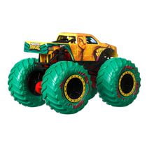 Hot Wheels Monster Trucks Roarin' Rumble The 909 One Eye vs Steer Clear ...