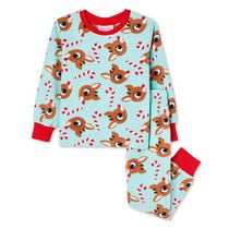 Pyjama 2 pièces Rudolph pour petites filles