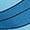 Bleu, variante sur Haut de maillot de bain triangle George pour femmes