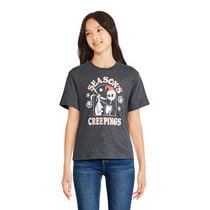 Disney Girls' The Nightmare Before Christmas Holiday Tee Sizes XS-XL
