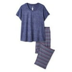 George Women's Plus Two Piece Pajama Set