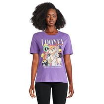 T-shirt à manches courtes Looney Tunes pour femmes