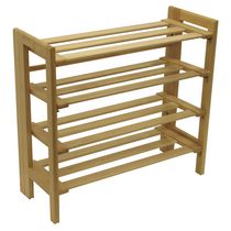 Winsome Clifford Foldable Shoe Rack, Natural Finish - 81228