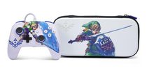 PowerA Enhanced Wired Controller and Slim Case for Nintendo Switch — Master Sword