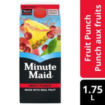 Punch aux fruits Minute Maid, carton de 1,75 L