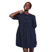 George Women's Bow Front Poplin Dress