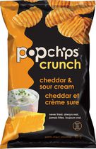 popchips crunch cheddar et crème sure
