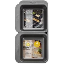 Ensemble de plaques de cuisson carrées et rectangulaires Baker’s Choice Wilton