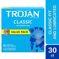 Trojan Classique condoms lubrifiés