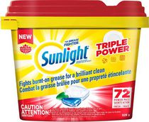 Sunlight®, Triple Power™ Détergent pour lave-vaisselle 