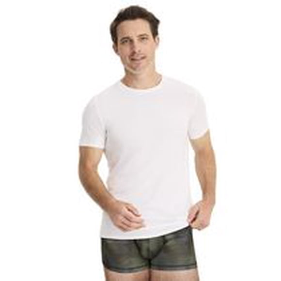 Cotton Stretch Short Sleeve Undershirt - 3 Pack