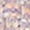 Rose, variante sur DV Pull boutonné à col en tricot câblé multicolore à manches longues