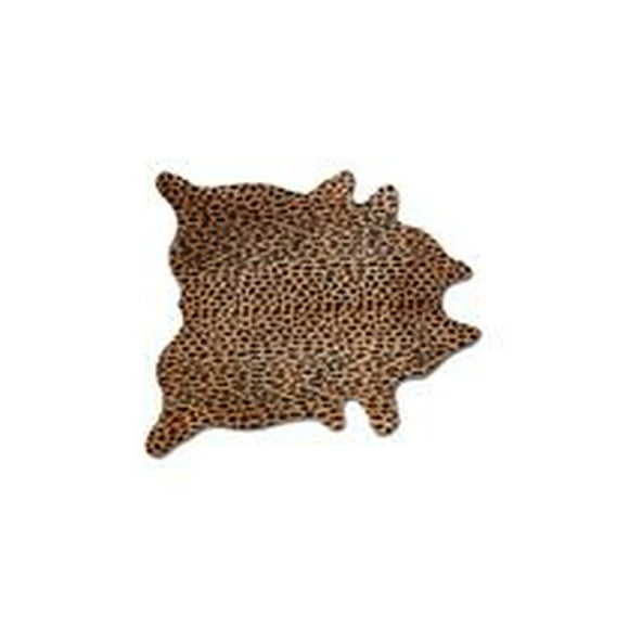 TOGO ANIMAL PRINT COWHIDE RUG - ZEBRA/LEOPARD/TIGER/CHEETAH - 5' X 7'