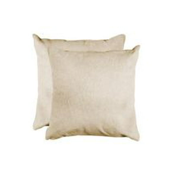 TORINO COWHIDE PILLOW 18"X18" 2-PACK