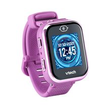 VTech KidiZoom Smartwatch DX3 avec deux appareils photo, lumière à DEL et flash, jumelage sécurisé des montres, effets photo et vidéo, jeux, batterie rechargeable intégrée, enfants de 4 ans+