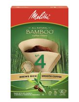 Filtres à café en bambou № 4 de Melitta