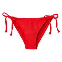 No Boundaries Women's String Bikini Bottom