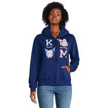 My Melody and Kuromi Women's Full Zip Hoodie