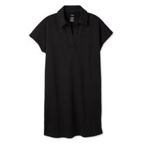 Iyla Women's Athleisure Split Neck Dress