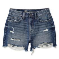 No Boundaries Women's Distressed Denim Short
