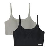 Reebok Ladies' Underwear 2 Pack Stay-Put Bralettes