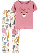 Pyjama 2 pièces pour tout-petit fille Coton de  Child of Mine made by Carter’s - Safari