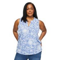 Haut froissé Iyla Plus pour femmes Tailles&nbsp;1X-4X