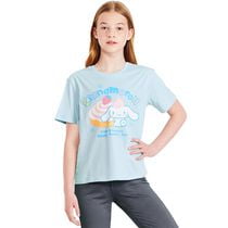 T-shirt à imprimé graphique Cinnamoroll pour filles