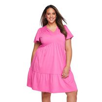 Lane Bryant Women's Plus T-Shirt Dress
