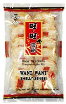 Craquelins au riz Shelly Senbei de Want Want