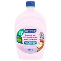 Recharge de savon liquide pour les mains hydratant intense Softsoap Lavender & Shea Butter, 1,47 L
