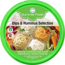 Summer Fresh Dips And Hummus Variety Pack