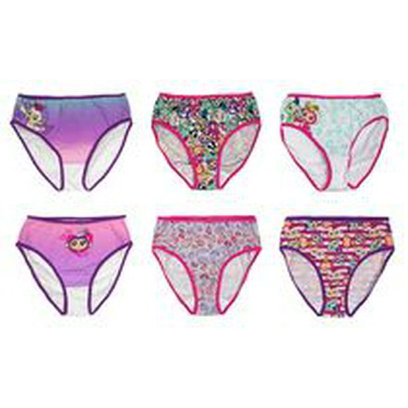 Fingerlings Girl's' 6-PK Underwear