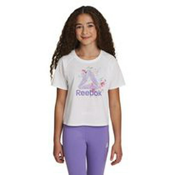 T-shirt boxy à motif floral Brushy pour filles Reebok