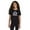 Noir, variante sur T-shirt boxy à motif Disco pour filles Reebok 