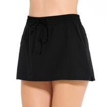 Jupe de bain en Tactel avec cordon de serrage pour femme Krista