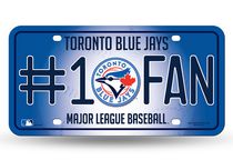 Plaque d'immatriculation des Blue Jays de Toronto de la MLB de GTEI