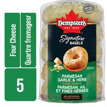Dempster’s® Signature Parmesan Garlic & Herb Flavour Bagels